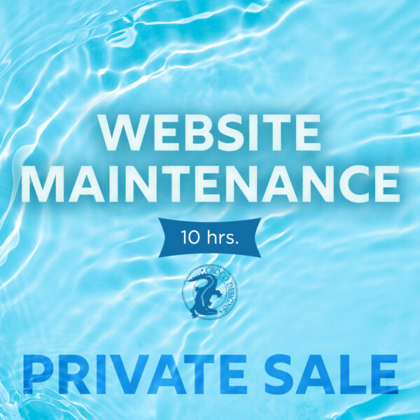 Website Maintenance